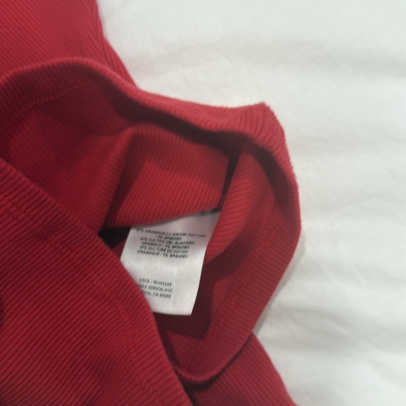 NWOT Reformation Ribbed Tee Size XS - Picture 4 of 4